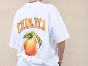 220GSM Oversize T-Shirt In Casablanca Print