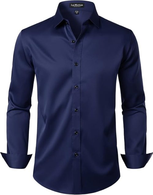 LucMatton - Mens Formal Dress Shirts