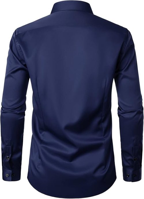 LucMatton - Mens Formal Dress Shirts - Image 4