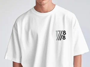 Mens 220 Gsm Oversized 1788 Ombre Printed T-shirt (Custom Packs)