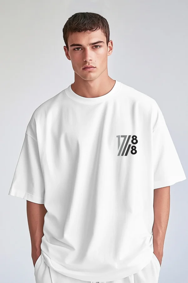 Mens 220 Gsm Oversized 1788 Ombre Printed T-shirt (Custom Packs)