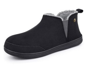 Vera Cosy Men's Micro Suede Sheepskin House Shoe