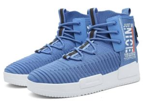 Fushiton Mens High Top Fashion Sneakers