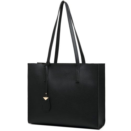 MORGLOVE Women's Leather Tote Bag