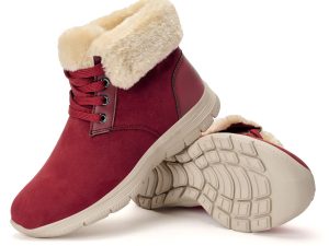 konhill Womens Snow Walking Boots