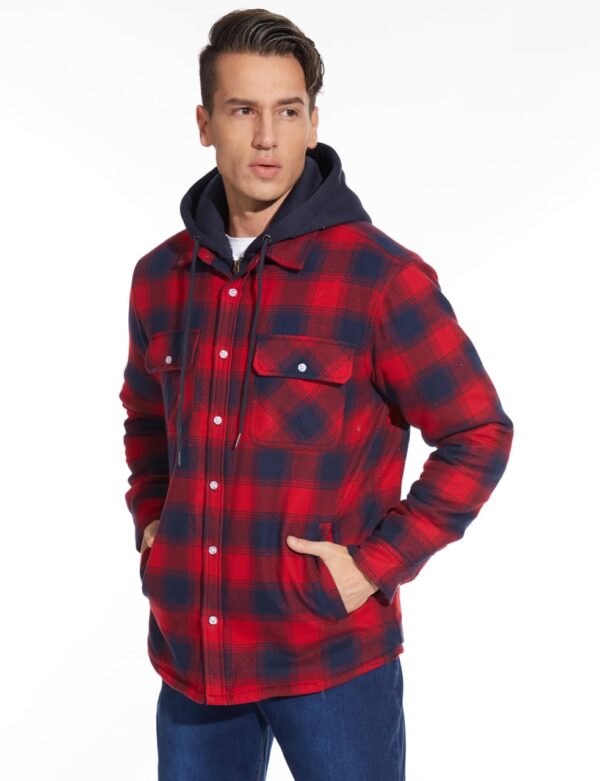 MAGCOMSEN Lumberjack Winter Hoodies - Image 2