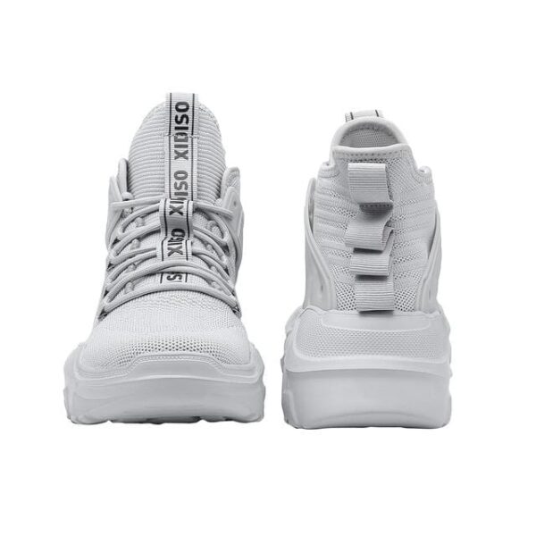 Fushiton Trainers Mens High Top Shoes - Image 4