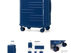 British Traveller Medium Size Suitcase