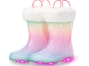 Wellies with Warm Fuzzy Lining