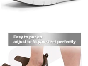 FitVille Men's Diabetic Sandals & Extra Wide Edema Shoes with Adjustable Strap