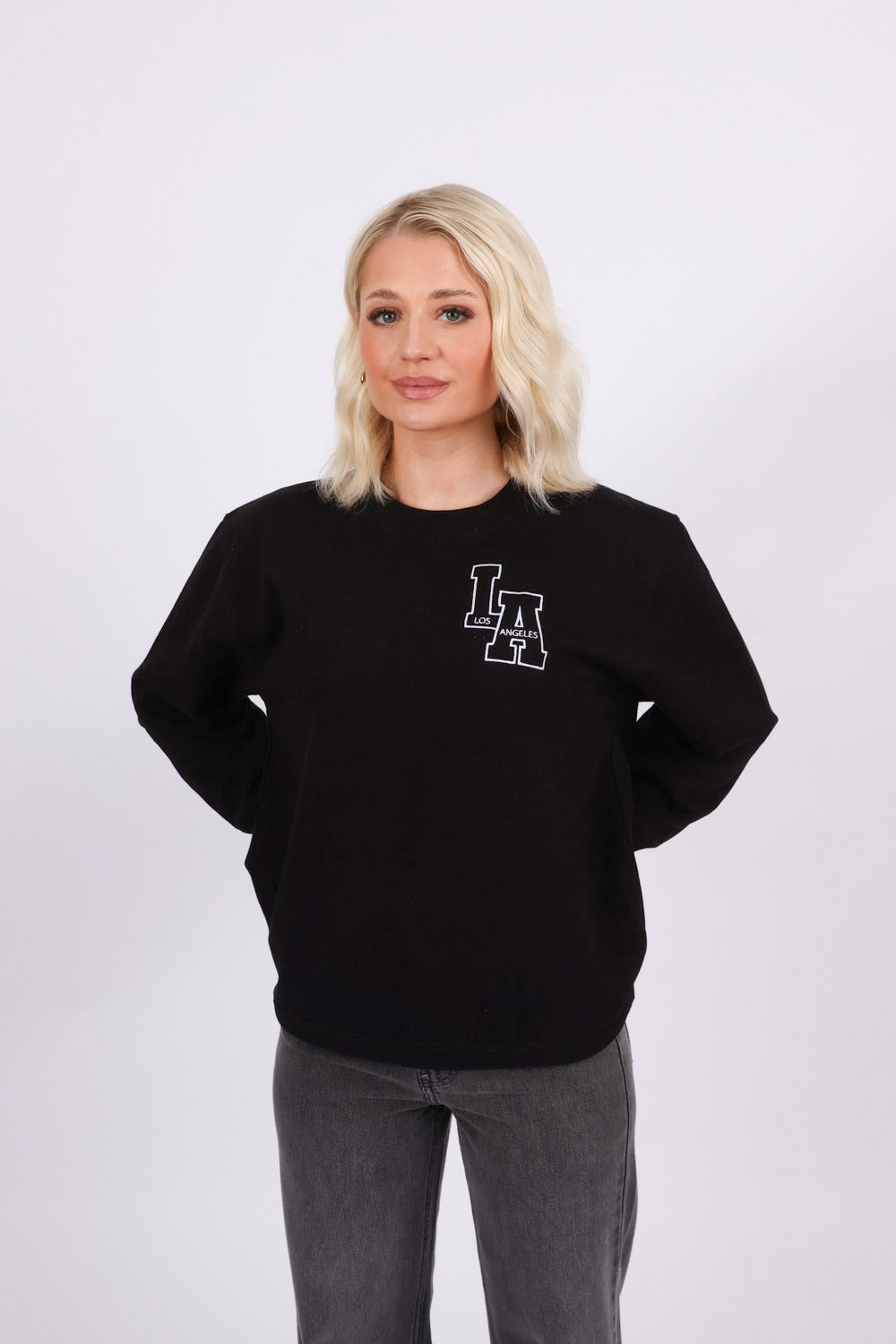 Embroidered LA Sweatshirt