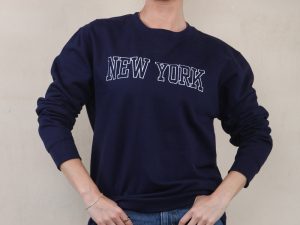 Embroidered New York Sweatshirt
