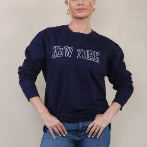 Embroidered New York Sweatshirt