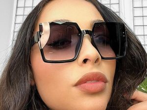 Extra Large Square Frame Sunglasses