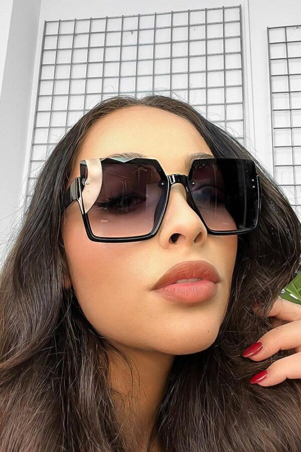 Extra Large Square Frame Sunglasses