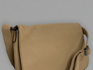 Faux Leather Medium Cross Body Bag