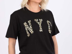 Leopard NYC Printed T-Shirt (Custom Packs)