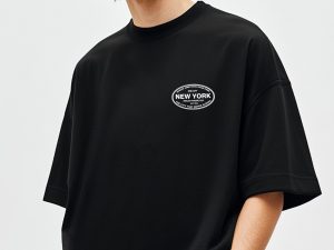 Mens 220 Gsm Oversized New York City Endless Possibilities Printed T-shirt (Custom Packs)