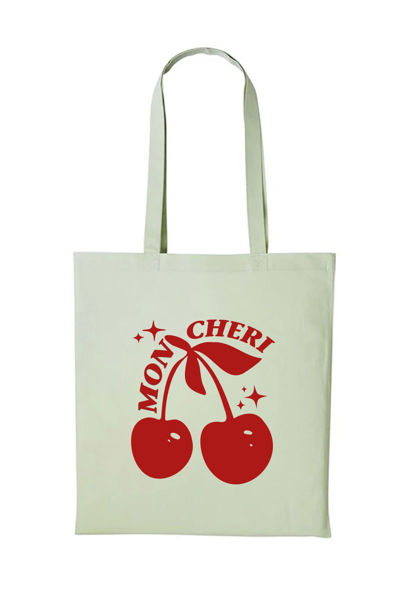 Mon Cheri Printed Cotton long handle Canvas Bag (Custom Packs)