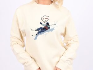 Oh Snap Ski Fun Printed Sweatshirts (Custom Packs)
