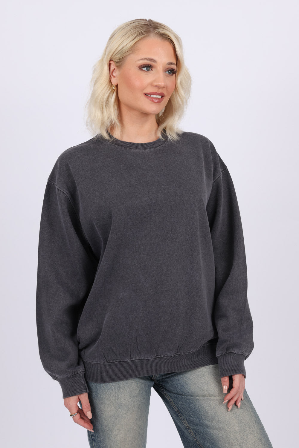 Overdye Plain Sweatshirts