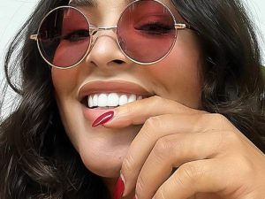 Perfect Round Thin Metal Frame Sunglasses