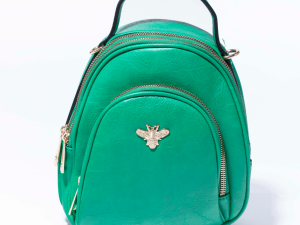 Vegan Leather Shoulder Strap Medium Handbag