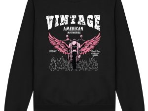 Vintage Motorcycle Sweatshirt