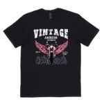 Vintage Motorcycle T-Shirt (Custom Packs)