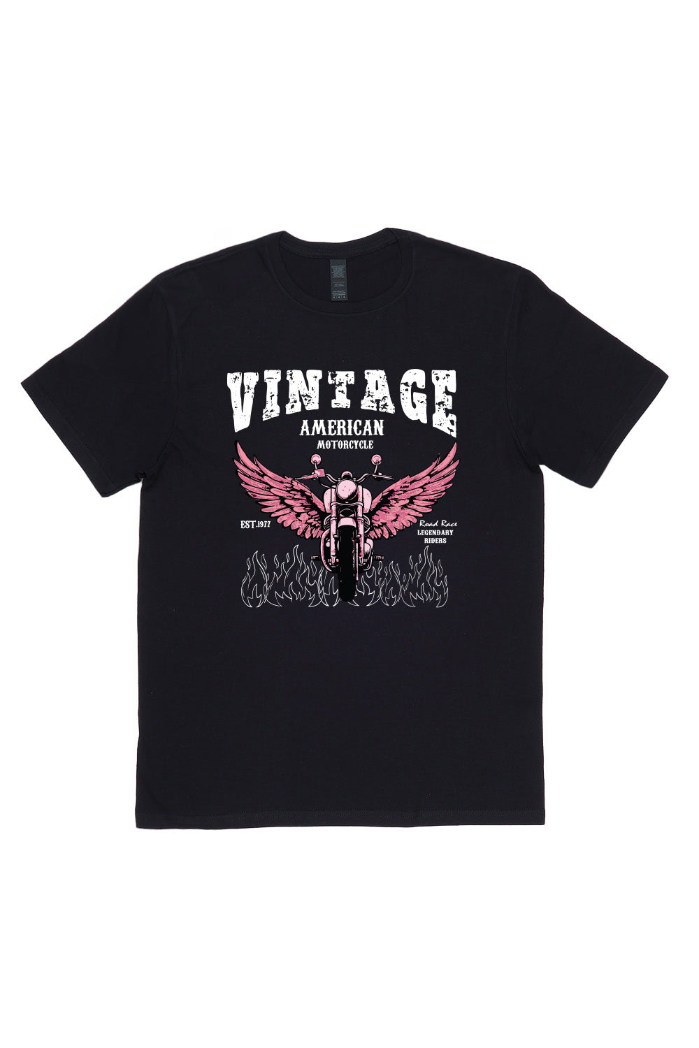 Vintage Motorcycle T-Shirt (Custom Packs)