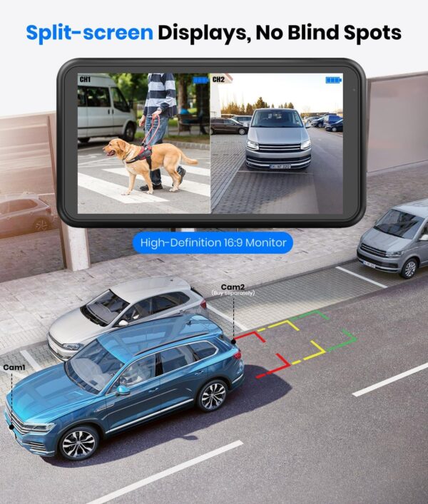 AUTO-VOX Solar Wireless Reversing Camera - Image 5