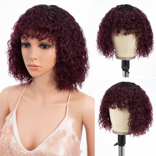 Icon Short Curly Afro Wigs for Black Women