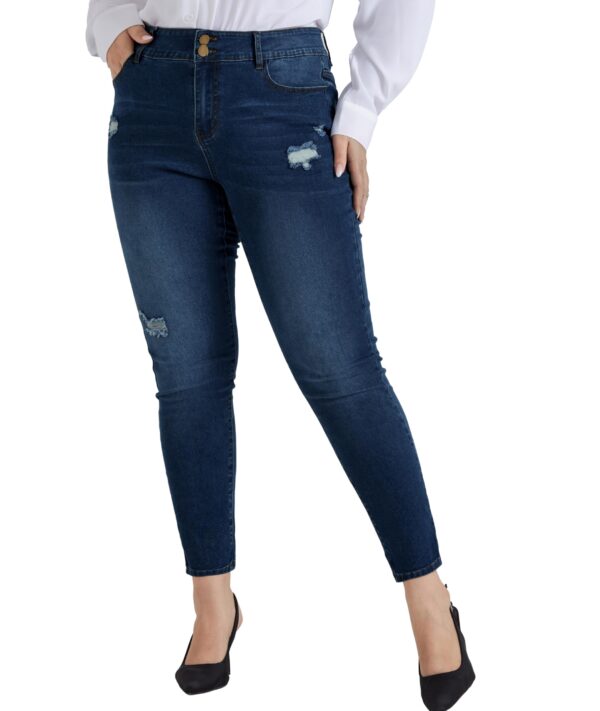 Hanna Nikole Plus Size Women's Denim Jeans