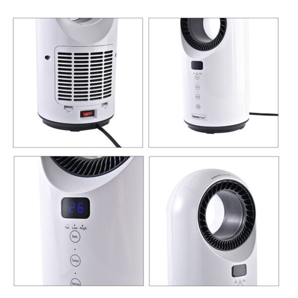 Homesmart 2 in 1 Heater and Fan with Remote Control - Image 3