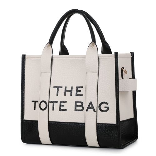 DKIIL NOIYB PU Leather Tote Bag for Women