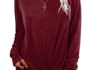 Vooptaw Casual Long Sleeve Blouse