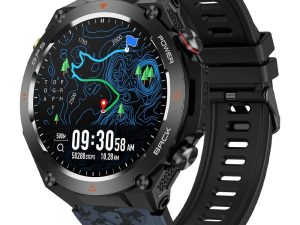 Men Military Smartwatch with GPS Tracker