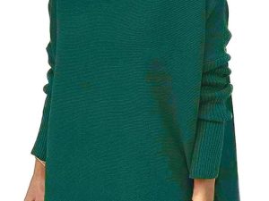 CNFUFEN Ladies Turtleneck Chunky Knit Jumpers