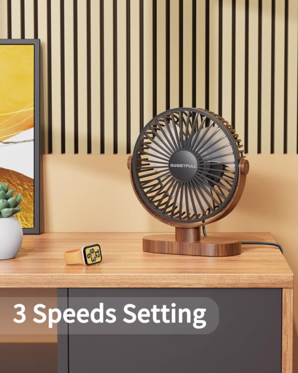 SWEETFULL 360° Adjustment Personal Mini Fan - Image 2