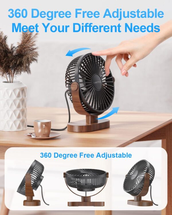 SWEETFULL 360° Adjustment Personal Mini Fan - Image 5