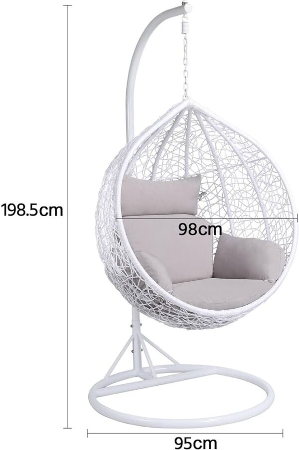 Yaheetech Garden Hammock Swing Chair - Image 3