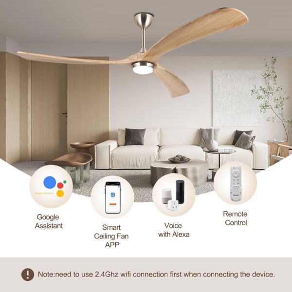 Brand New Ovlaim 183CM Smart WiFi Ceiling Fan - Image 3