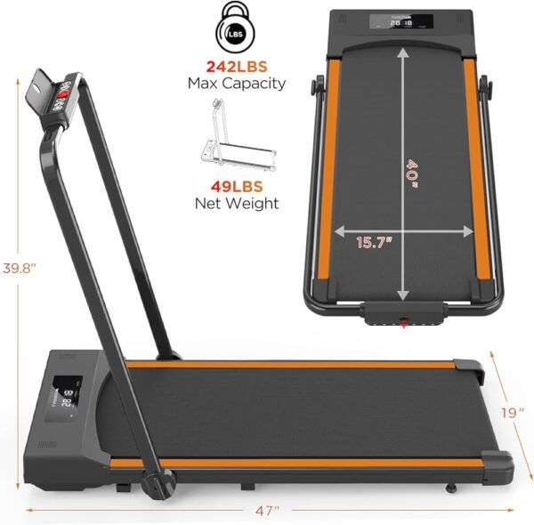 Folding Treadmill for Home - Image 3