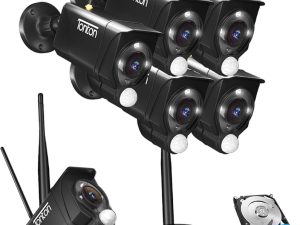 Floodlight + 2 Way Audio, Tonton CCTV Camera System