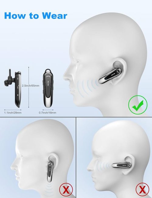 New bee Bluetooth Headsets with Dual Mic - Image 8
