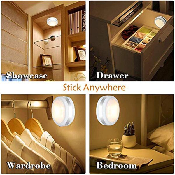 Starxing Battery Operated LED Cabinet Lights with Remote Control - Image 5