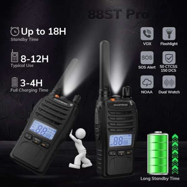 BAOFENG BF-88ST Pro Walkie Talkie - Image 9