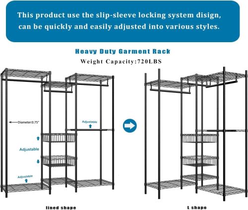 FTEYUET Clothes Rails - Image 4