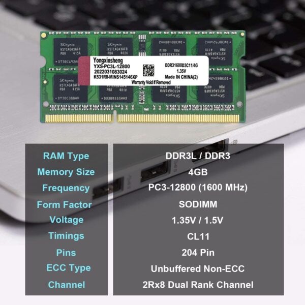 DDR3 / DDR3L 8GB Laptop RAM - Image 9