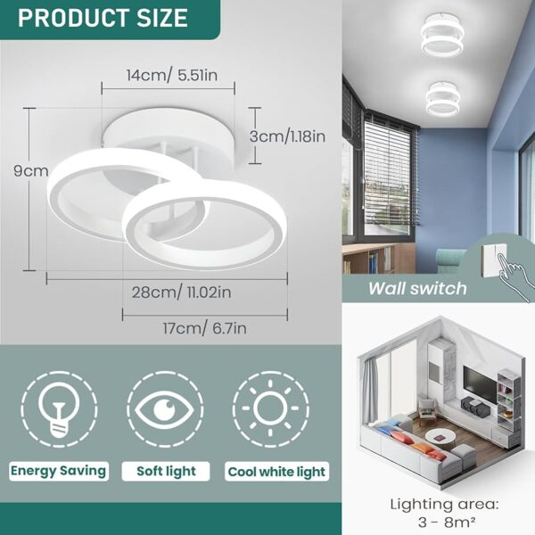 EIDISUNY LED Ceiling Light - Image 4